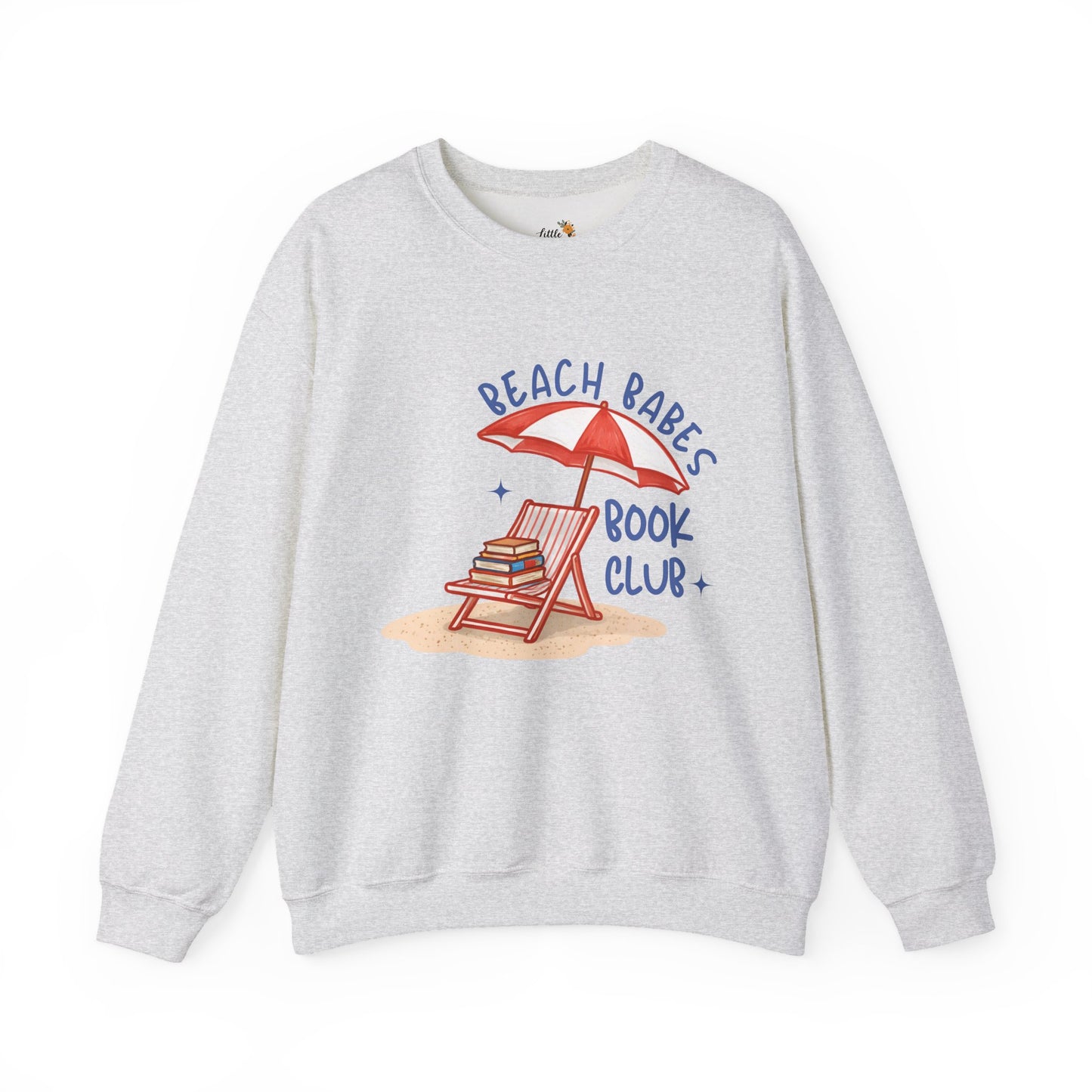 Beach Babes Book Club Sweatshirt • Beach Reader Crewneck • Coastal Summer Book Lover Pullover