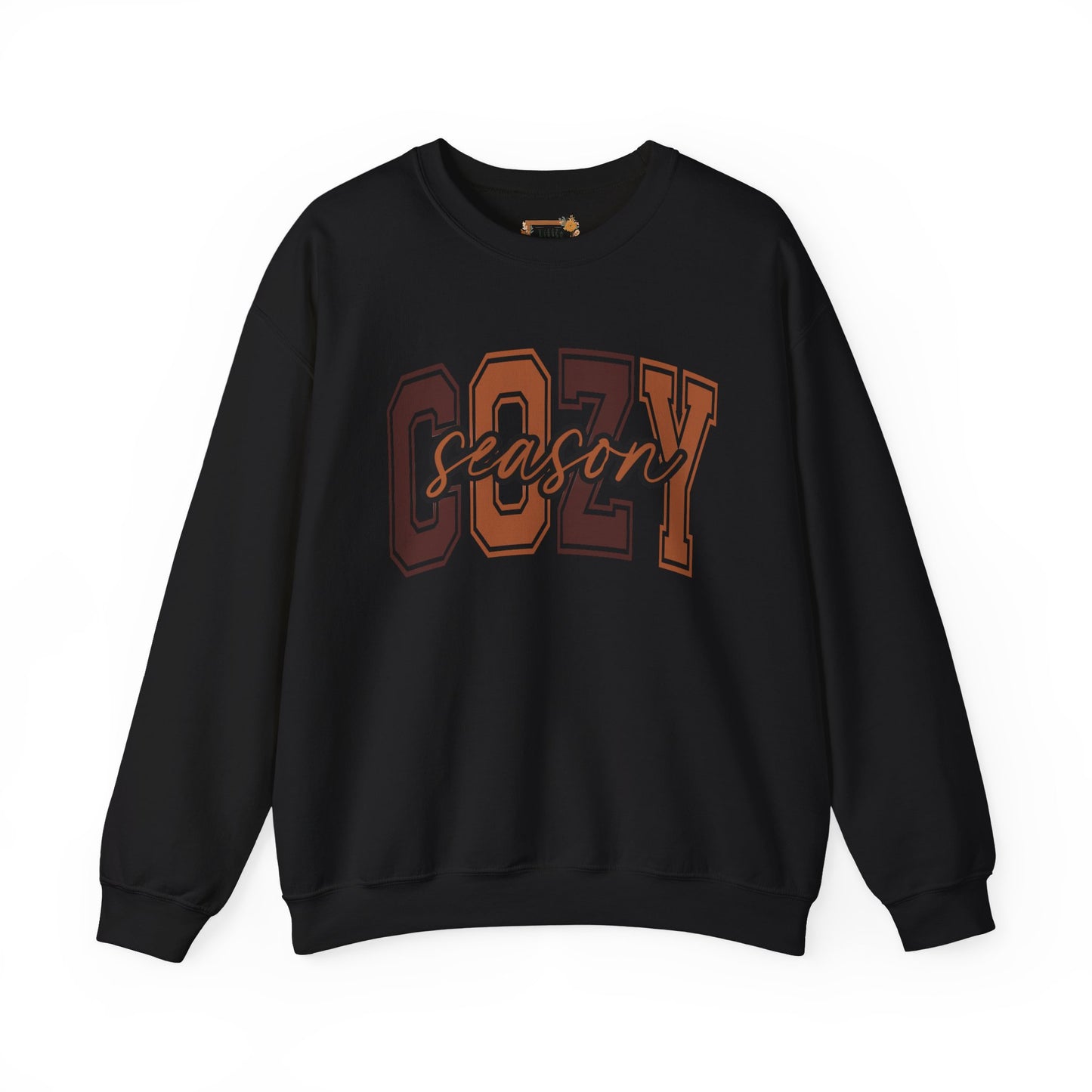 Cozy Season Sweatshirt, Unisex Crew Sweatshirt for Fall, Perfect Gift for Autumn, Comfy Fashion, Holiday Apparel