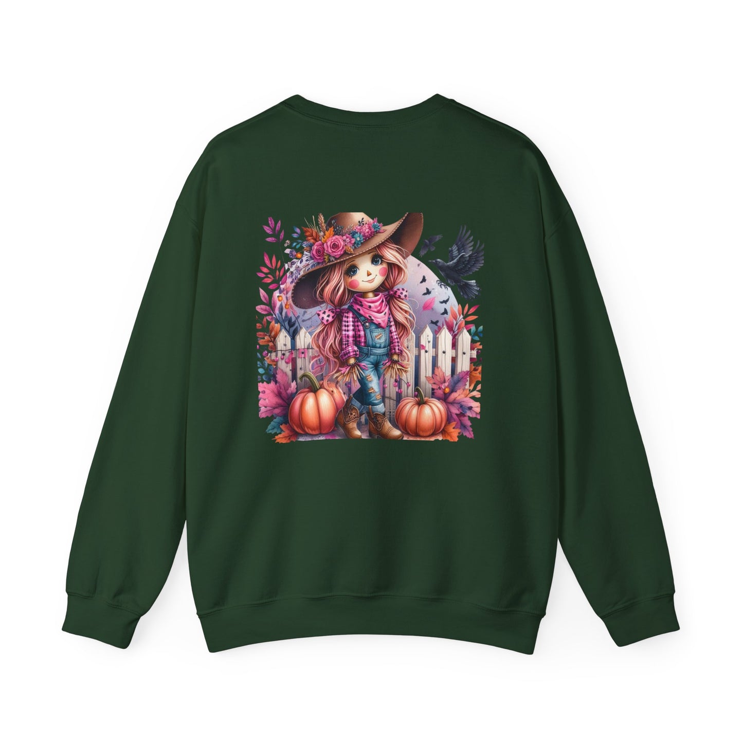 Girly Scarecrow Crewneck Sweatshirt