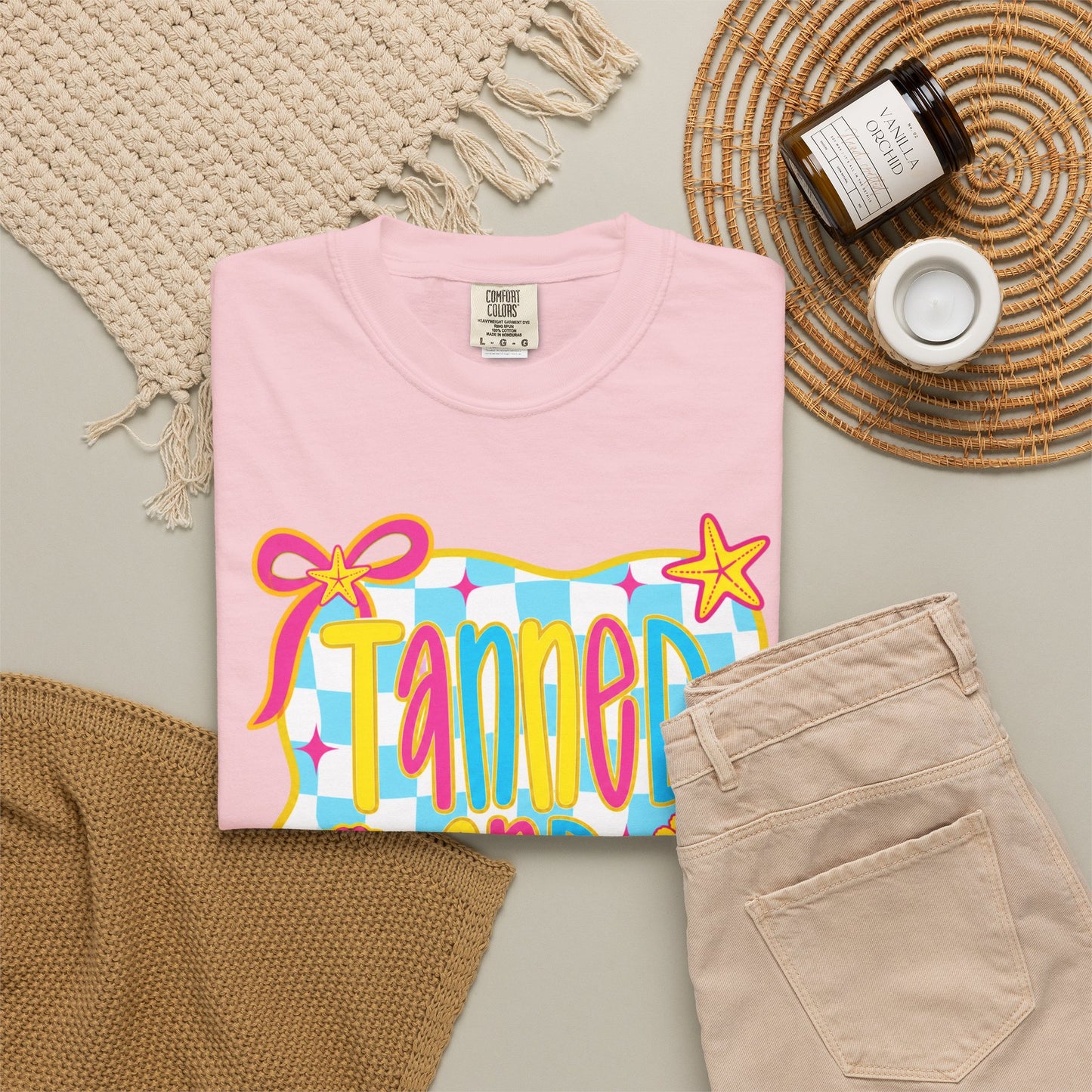 Tanned and Tipsy Shirt • Beach Vacation Graphic Tee • Summer Beach Girl Shirt • Tropical Summer Outfit