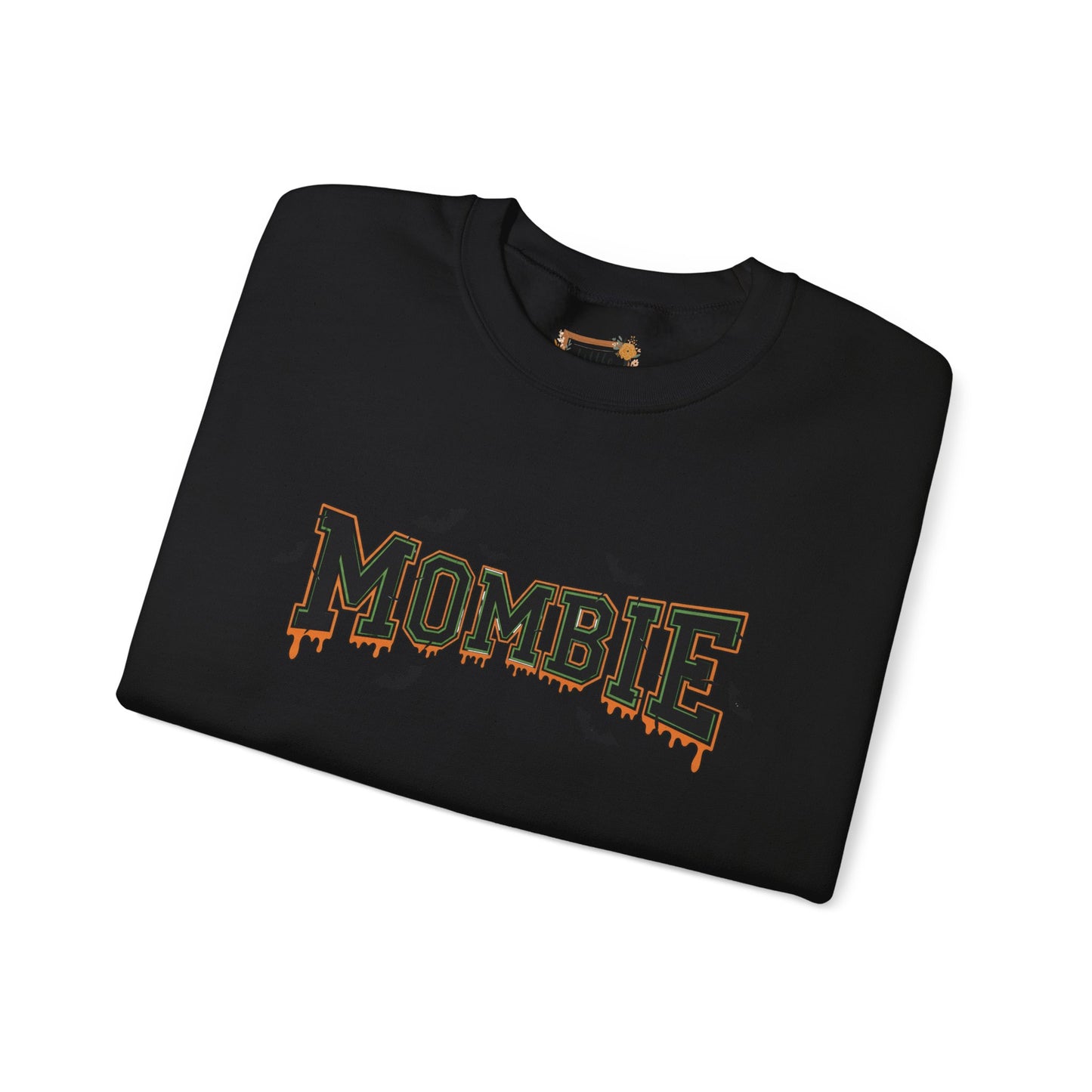 Mombie Crewneck Sweatshirt - Cozy Halloween Apparel, Great Gift for Moms, Fall Fashion, Spooky Season, Funny Sweater