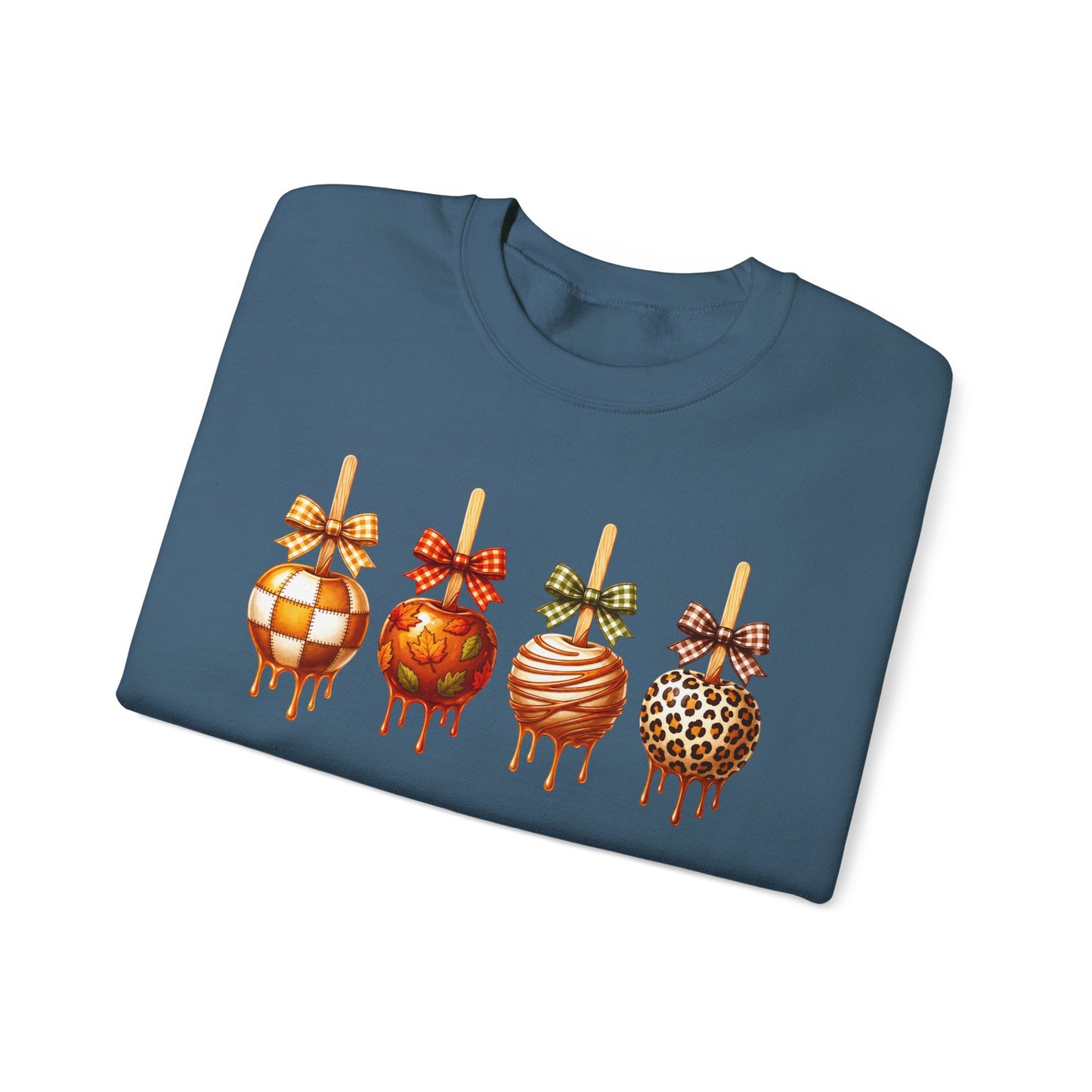 Caramel Apple Crewneck • Fall Apple Shirt • Autumn Graphic Tee • Baseball Caramel Apple Tee • Pumpkin Spice Shirt • Cute Fall Sweatshirt • Comfort Colors Tee