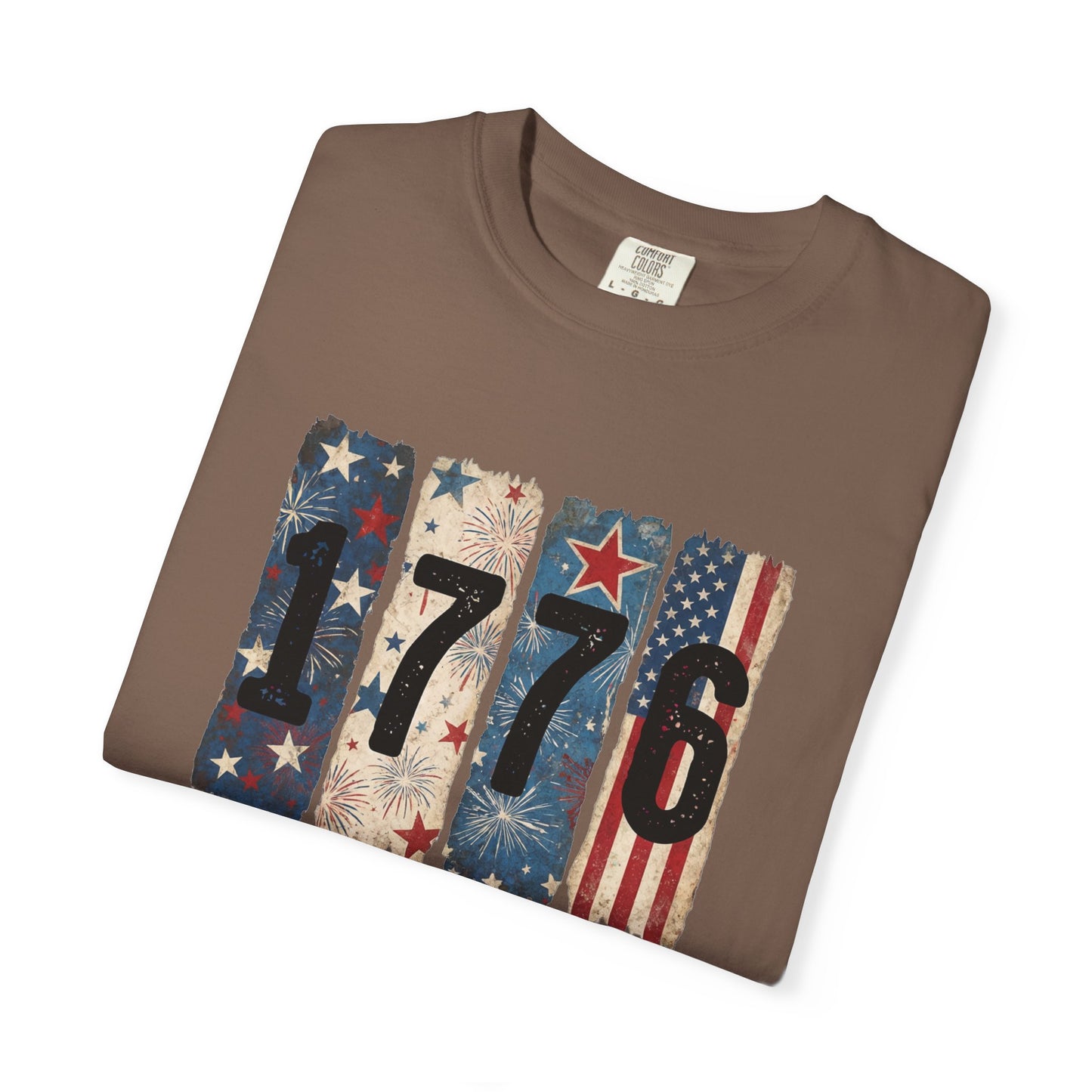 1776 Vintage America T-Shirt • Retro 4th of July Shirt • Red White Blue Graphic Tee