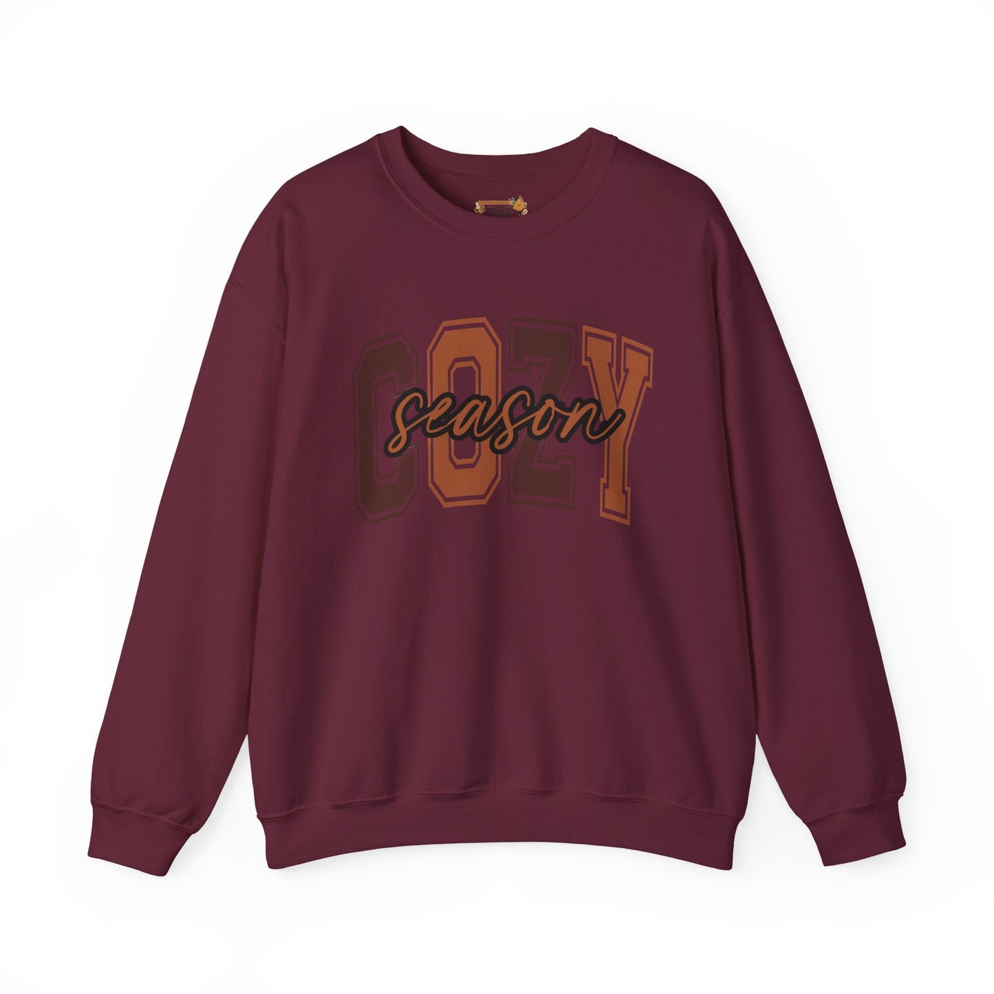 Cozy Season Sweatshirt, Unisex Crew Sweatshirt for Fall, Perfect Gift for Autumn, Comfy Fashion, Holiday Apparel