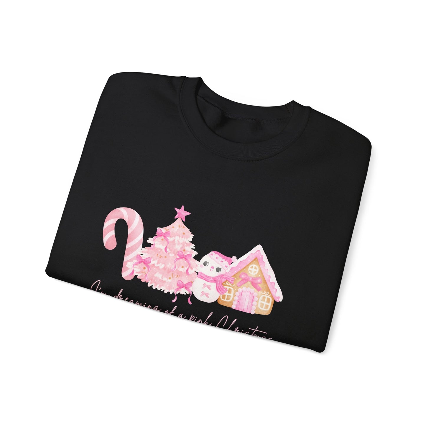 Pink Christmas Crewneck Sweatshirt