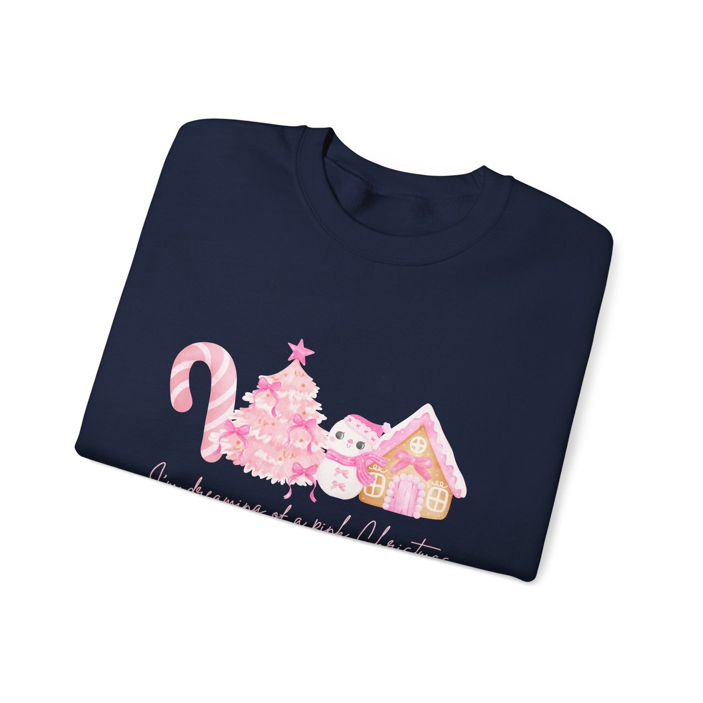 Pink Christmas Crewneck Sweatshirt