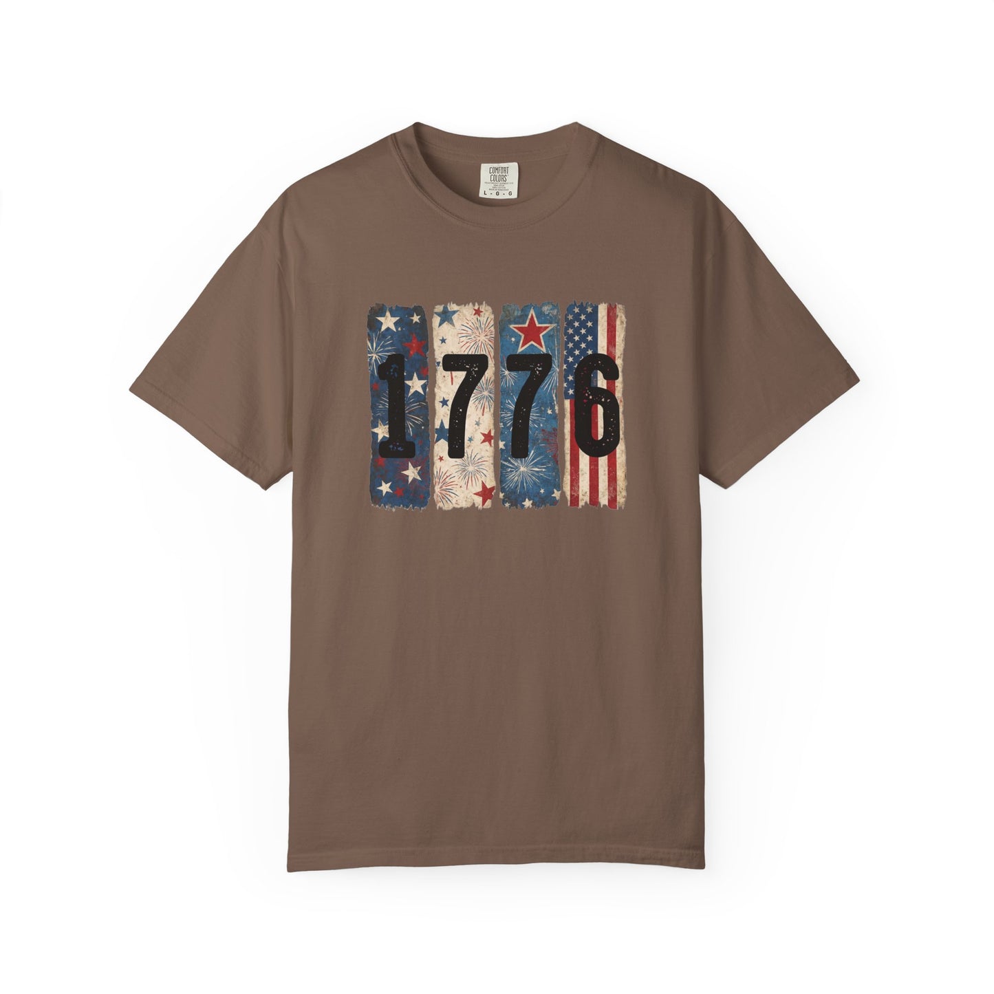 1776 Vintage America T-Shirt • Retro 4th of July Shirt • Red White Blue Graphic Tee