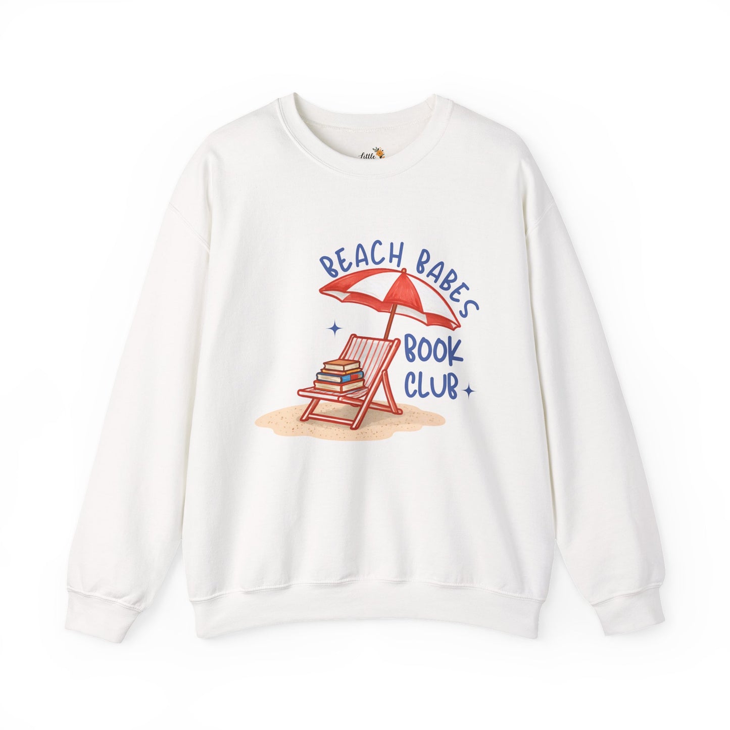 Beach Babes Book Club Sweatshirt • Beach Reader Crewneck • Coastal Summer Book Lover Pullover