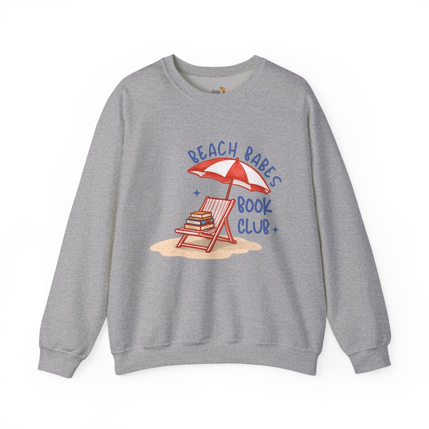 Beach Babes Book Club Sweatshirt • Beach Reader Crewneck • Coastal Summer Book Lover Pullover