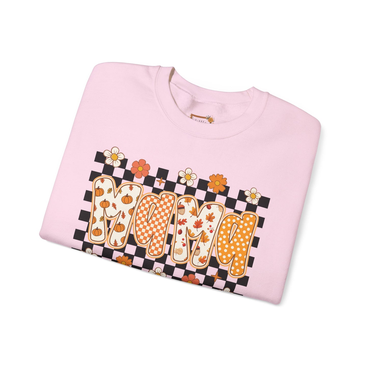 Boho Floral Crewneck Sweatshirt, Cozy Casual Wear, Perfect for Moms, Gift for Mother's Day, Trendy Layering Piece, Everyday Comfort