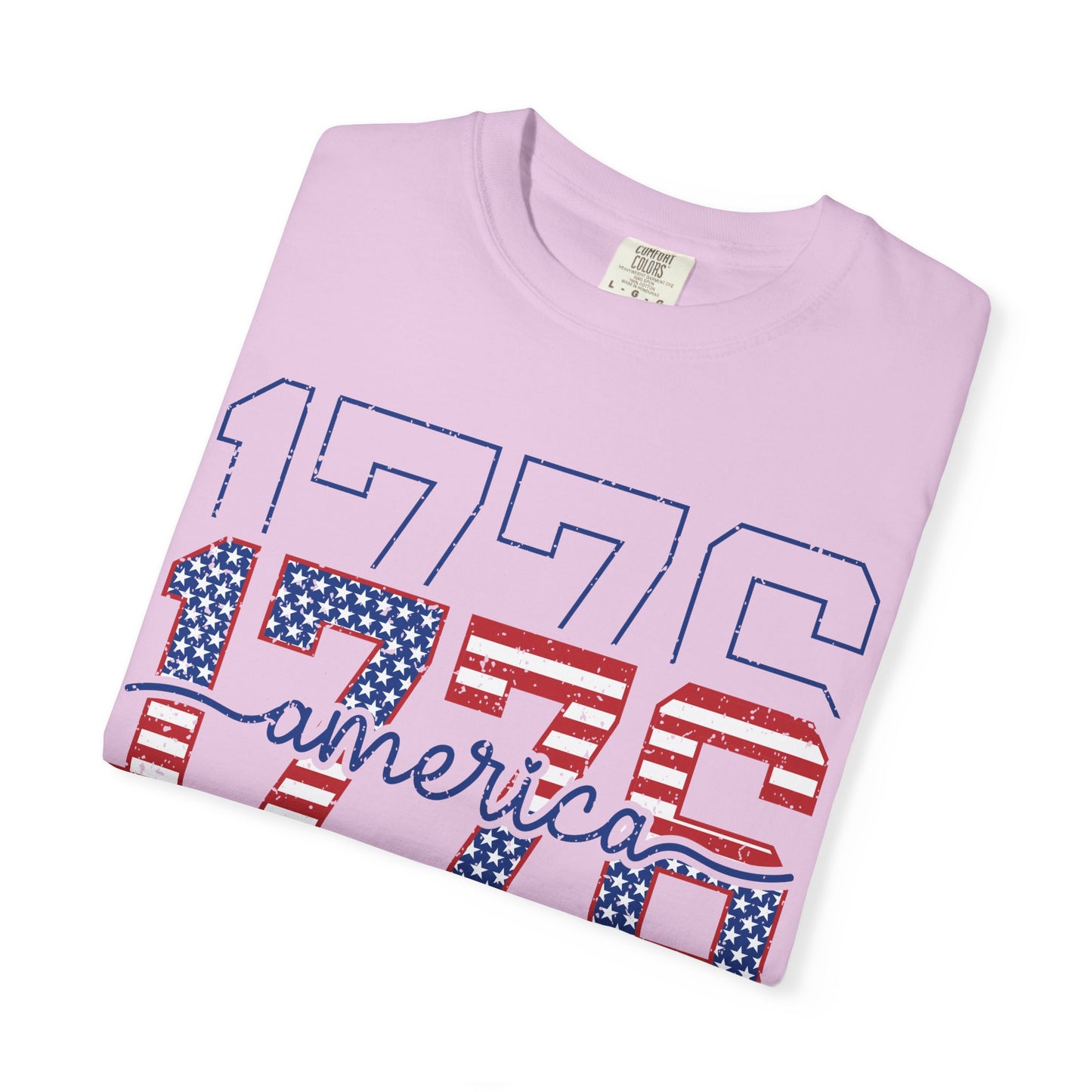 1776 Red White Blue Fourth of July T-Shirt • Vintage Patriotic Graphic Tee