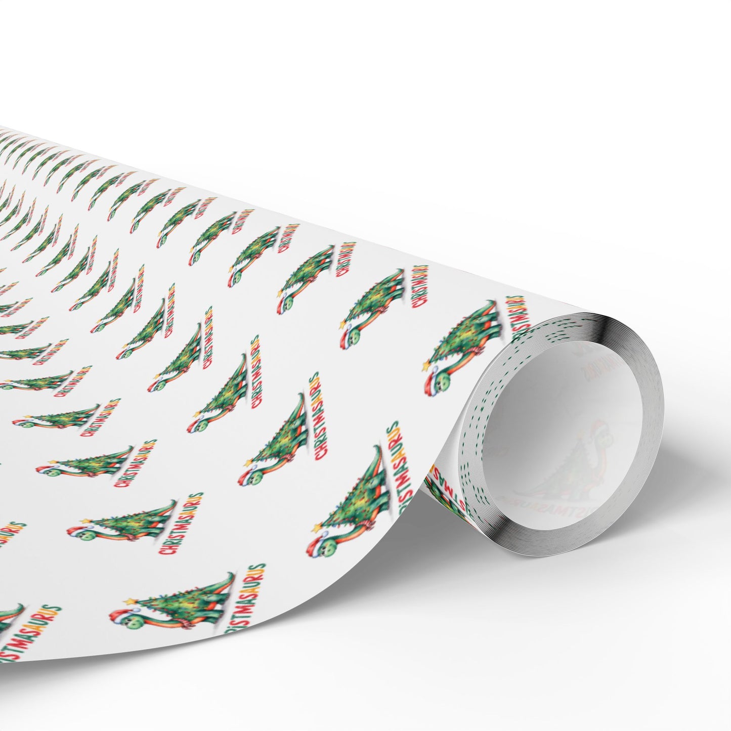 Christmasaurus Wrapping Paper & Blanket | Cute Dinosaur Christmas Design | Festive Holiday Gift Wrap | Kids Christmas Decor & Gift Idea