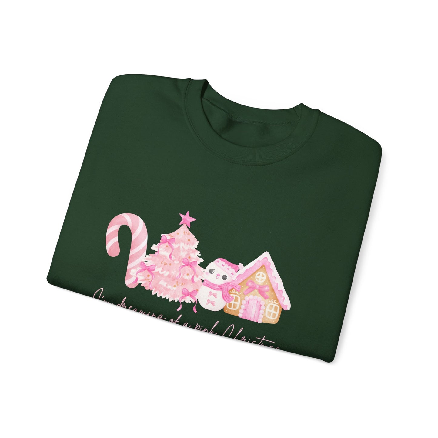 Pink Christmas Crewneck Sweatshirt