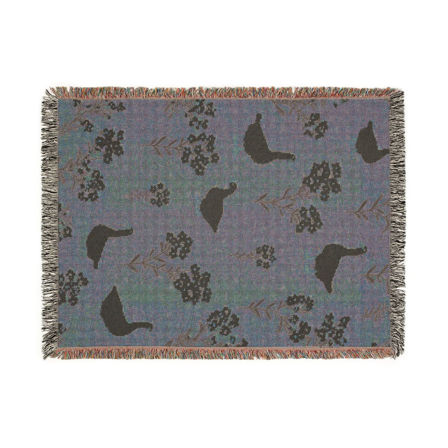Nursery Duck Woven Blanket — Cozy Baby Shower & Nursery Throw