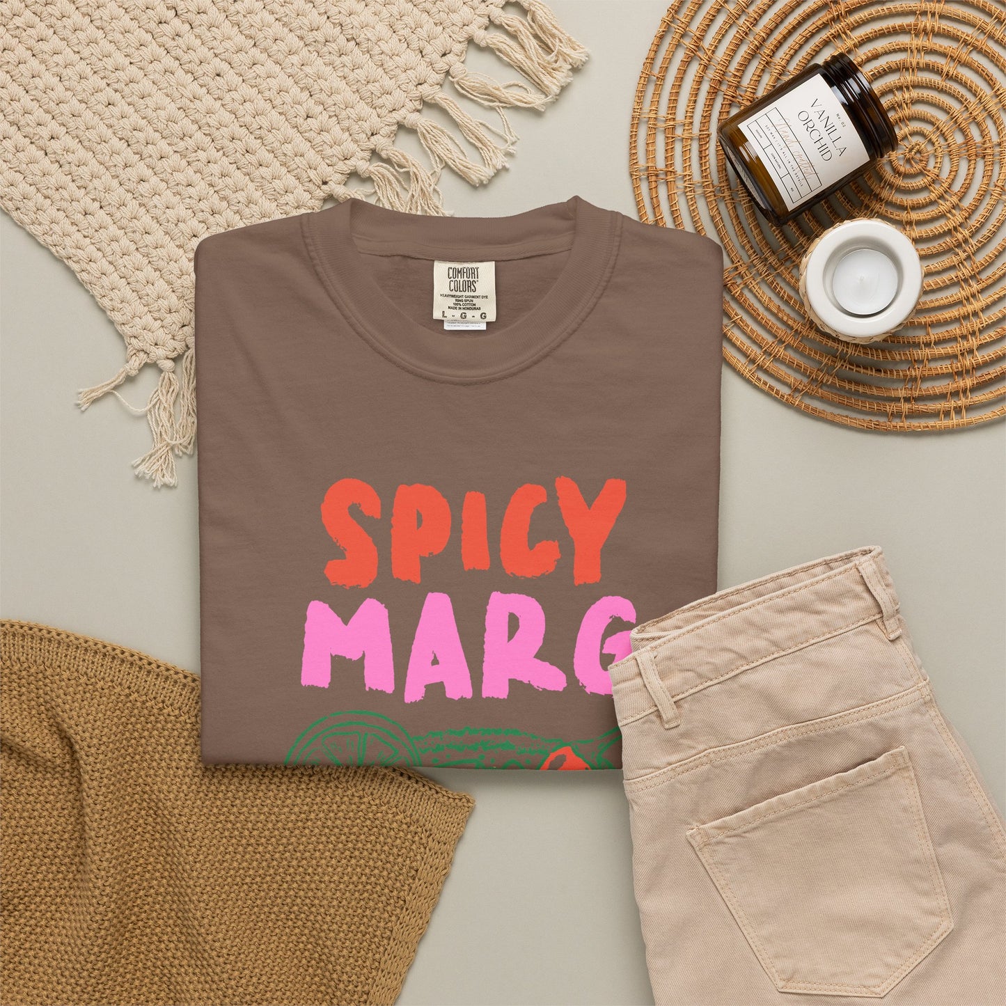 Spicy Marg Graphic Tee • Margarita Summer Shirt • Girls Night Beach Tee • Summer Vacation Outfit • Fiesta Shirt