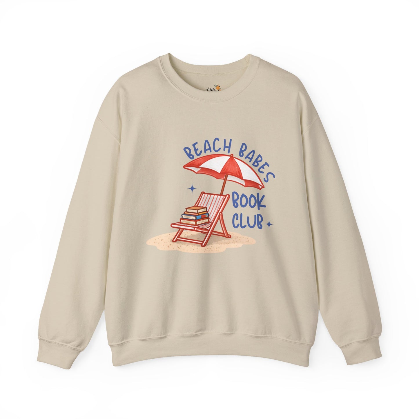 Beach Babes Book Club Sweatshirt • Beach Reader Crewneck • Coastal Summer Book Lover Pullover