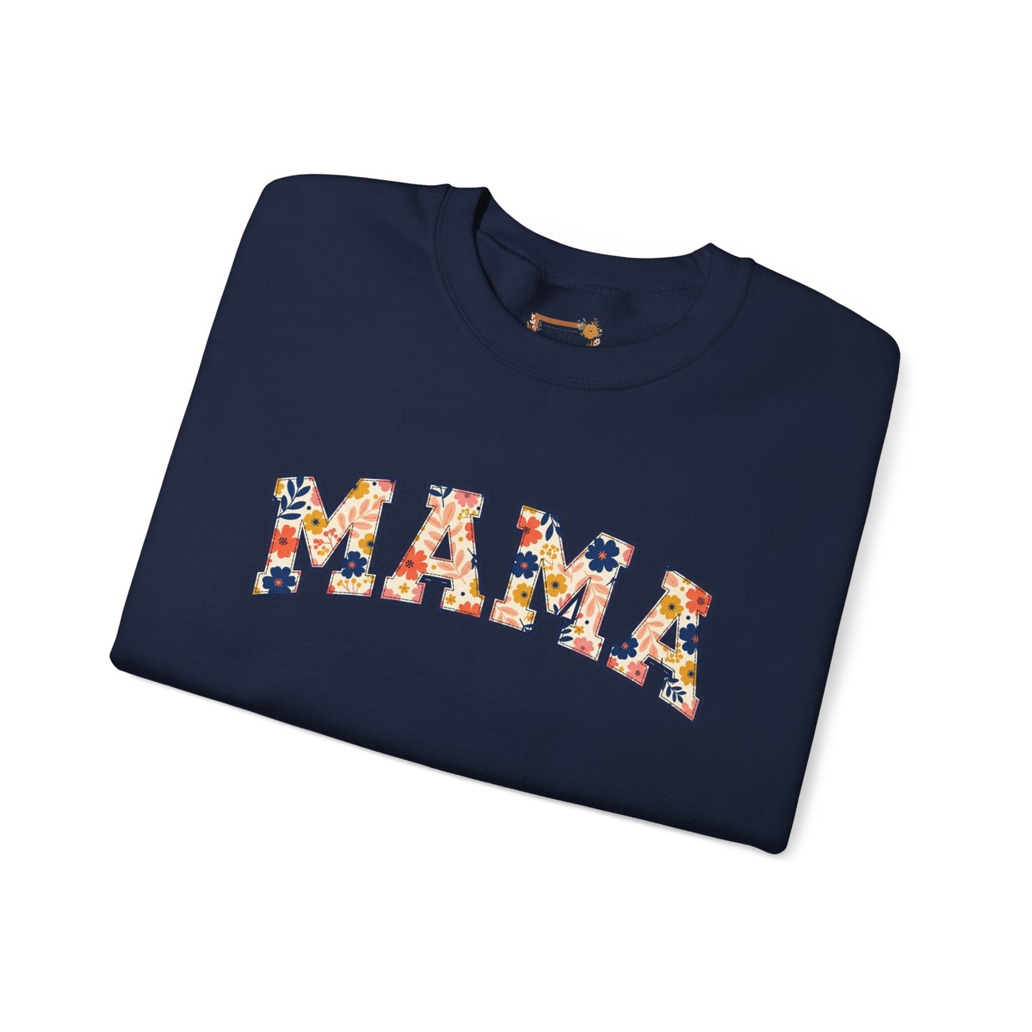Mama Graphic Crewneck Sweatshirt, Cozy Mom Sweatshirt, Mother's Day Gift, Unisex Family Wear, Fall Layering Essential