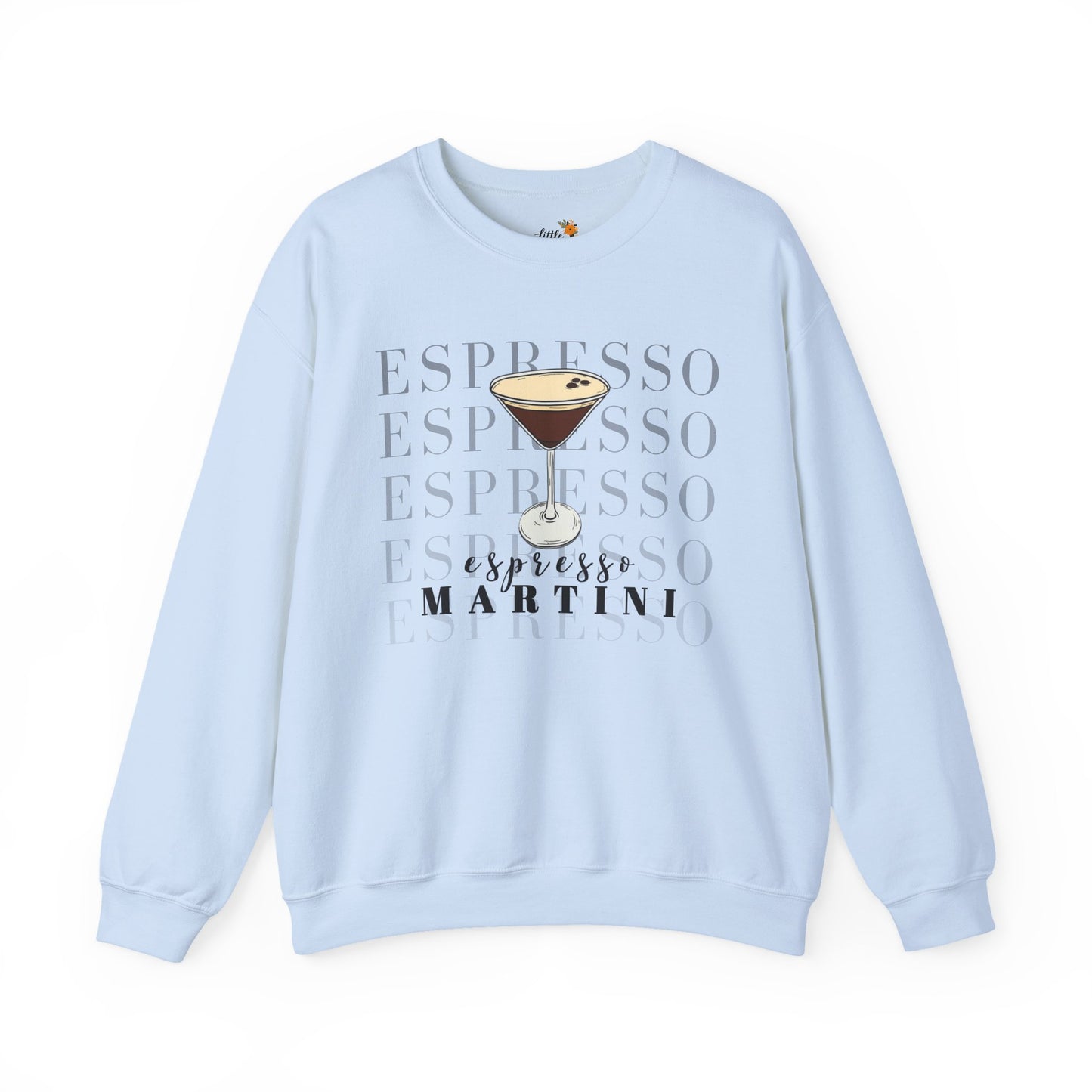 Espresso Martini Crewneck Sweatshirt — Cocktail Lover Graphic Sweatshirt