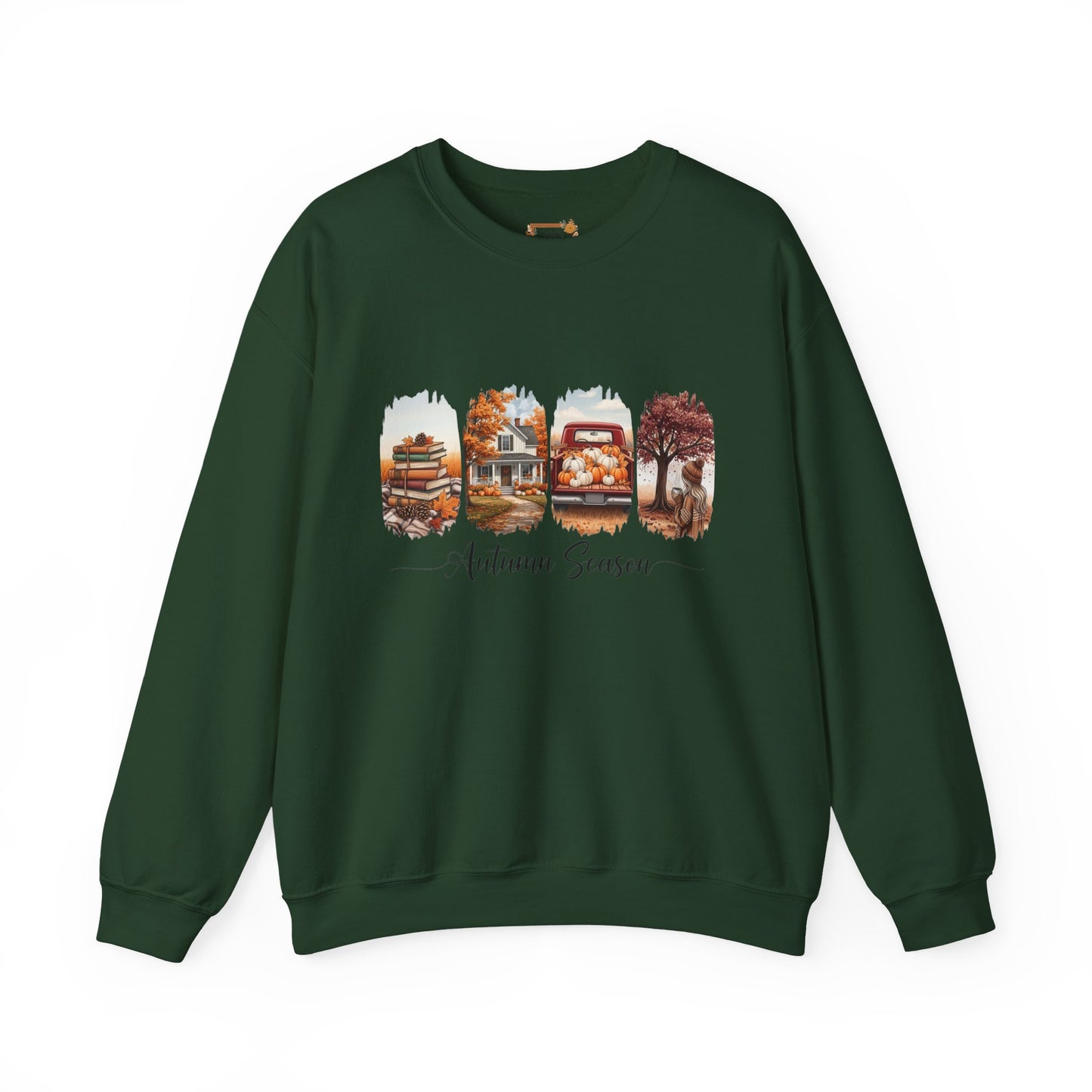 Cozy Autumn Sweatshirt - Unisex Heavy Blend Crewneck, Fall Fashion, Seasonal Gift, Thanksgiving, Everyday Comfort