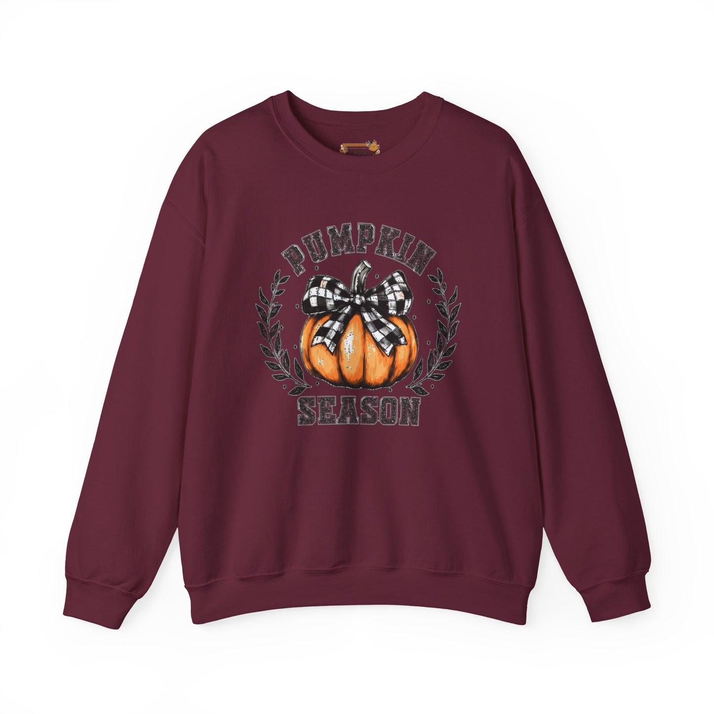 Pumpkin Season Crewneck Sweatshirt, Cozy Fall Apparel, Unisex Sweatshirt, Autumn Fashion, Thanksgiving Gift, Seasonal Style