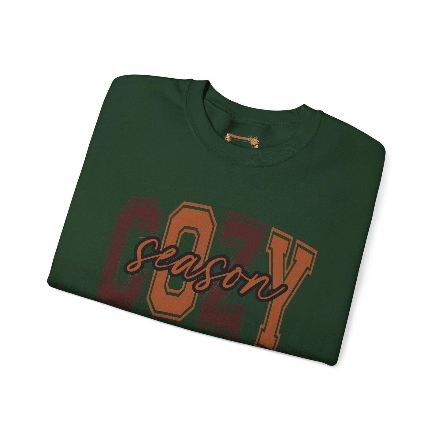 Cozy Season Sweatshirt, Unisex Crew Sweatshirt for Fall, Perfect Gift for Autumn, Comfy Fashion, Holiday Apparel