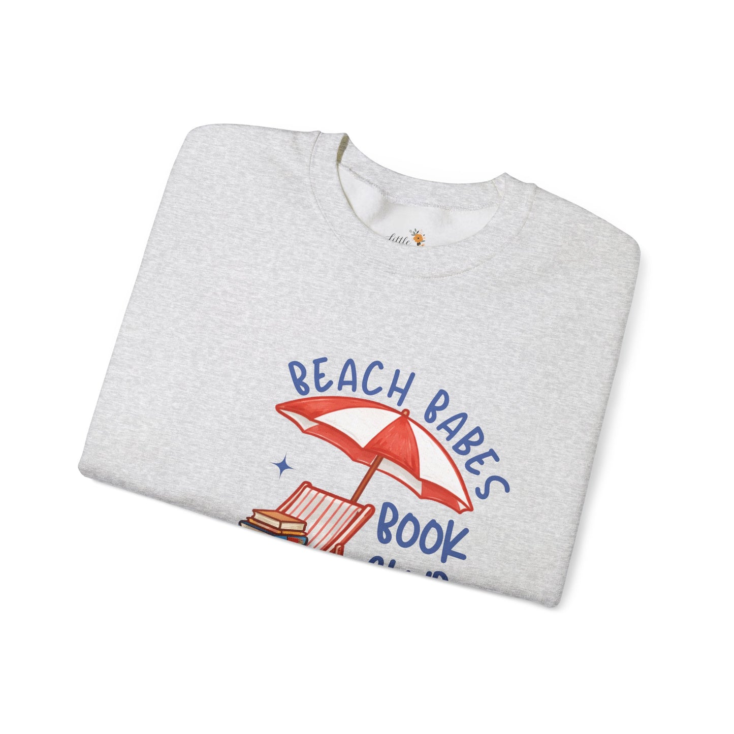 Beach Babes Book Club Sweatshirt • Beach Reader Crewneck • Coastal Summer Book Lover Pullover
