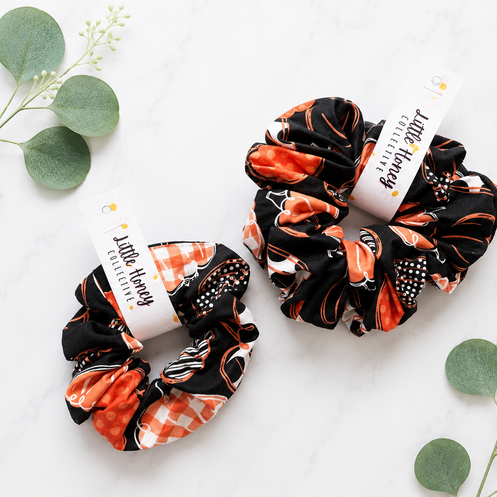 Pumpkin Scrunchie