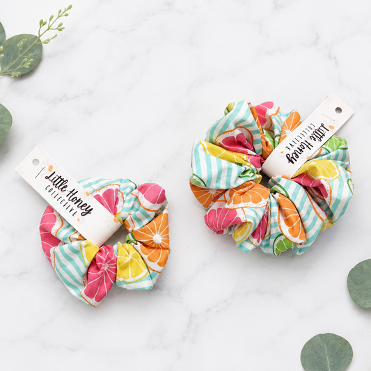 Citrus Fruit Scrunchie