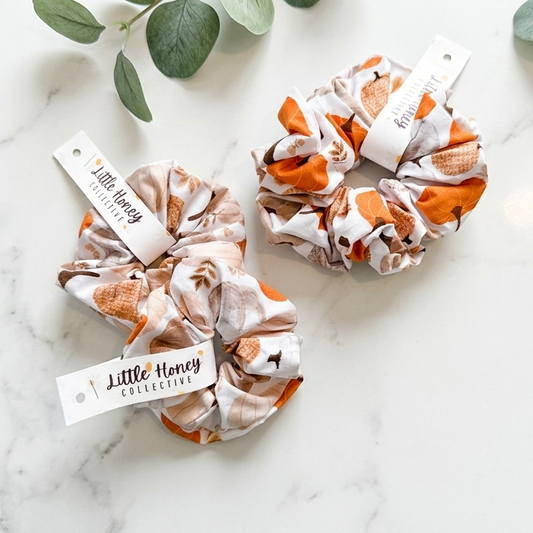 Pumpkin Scrunchie
