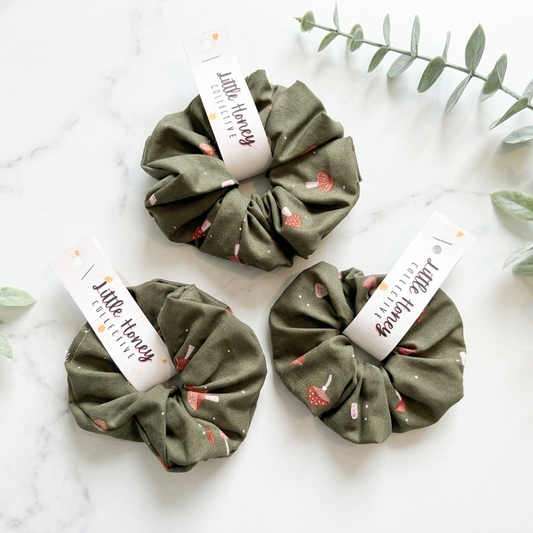 Mushroom Scrunchie