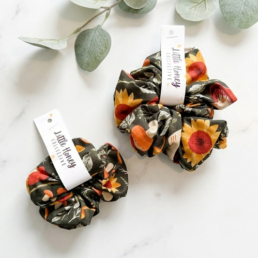 Sunflower Scrunchie